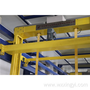 Hoist button and motor of plating line